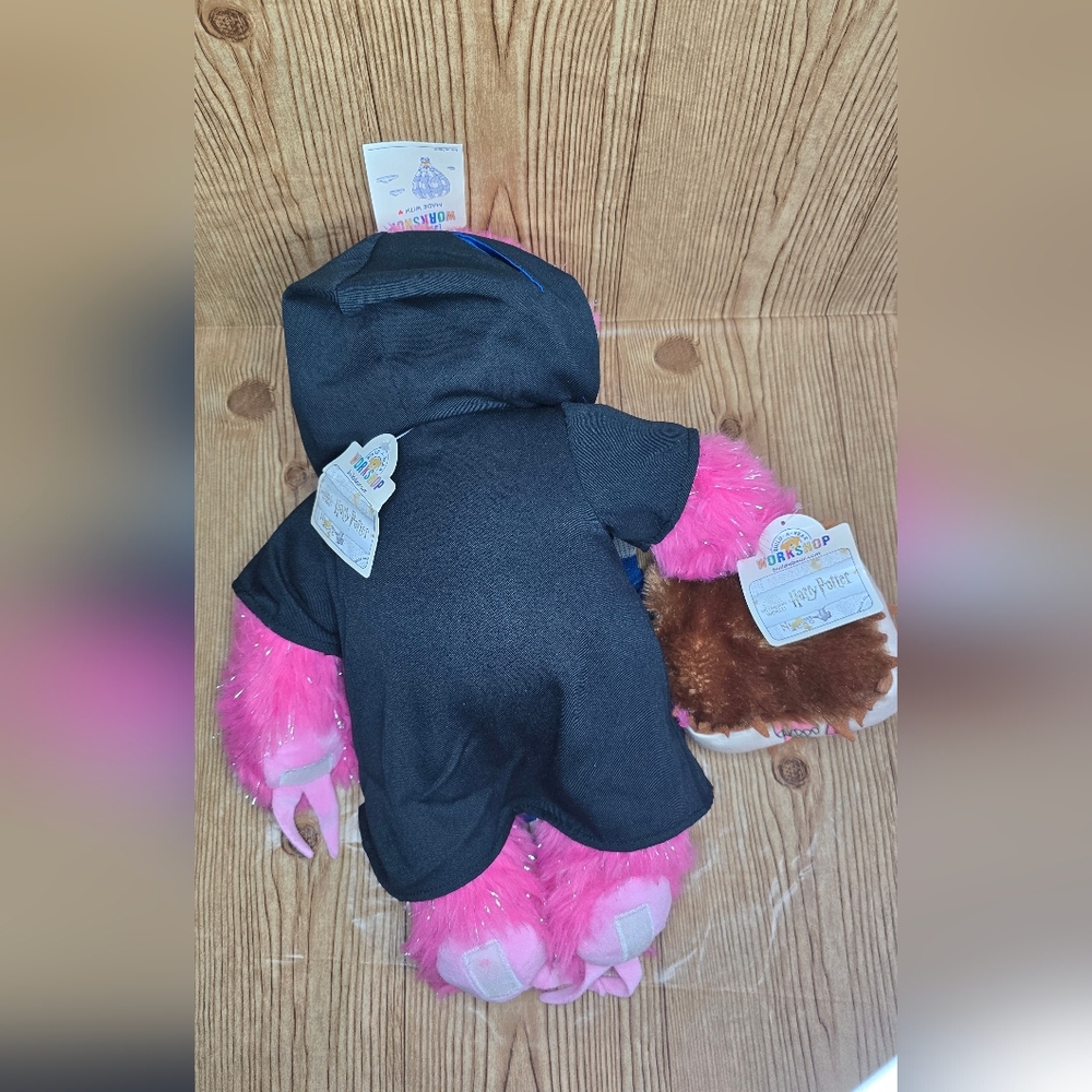 New Build-A-Bear Pink Sloth With Ravenclaw Costume‎ - Picture 3 of 12